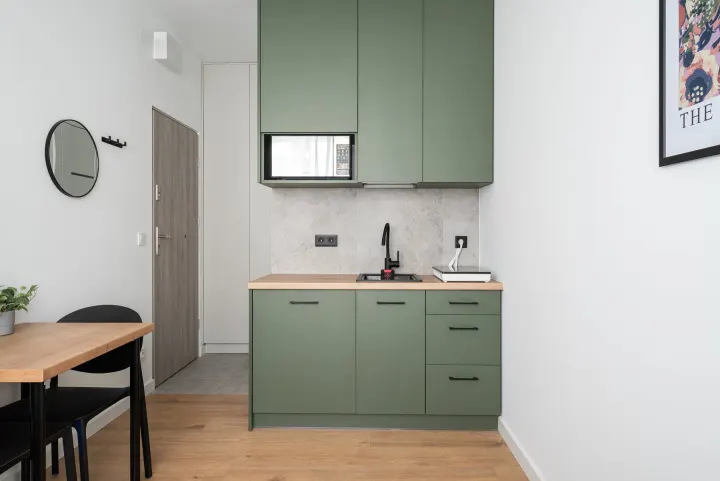 Compact studio near Kozminski University