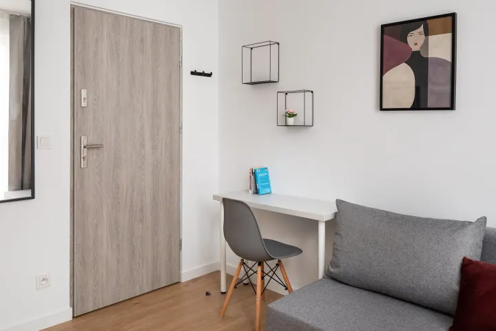 Studio with a bright kitchen near Kozminski University – Photo 4